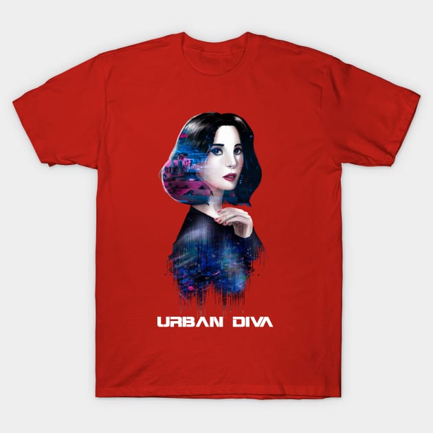 Urban diva 04 T-Shirt by raulovsky